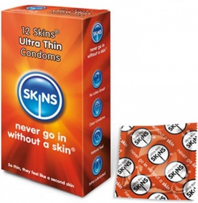 Skins Ultra Thin Condoms 12 pack